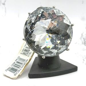 Natasha Couture Oversized Crystal Cocktail Ring Nordstrom Adjustable 2